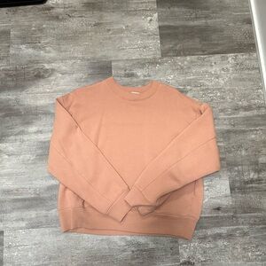 a new day Peach Crewneck